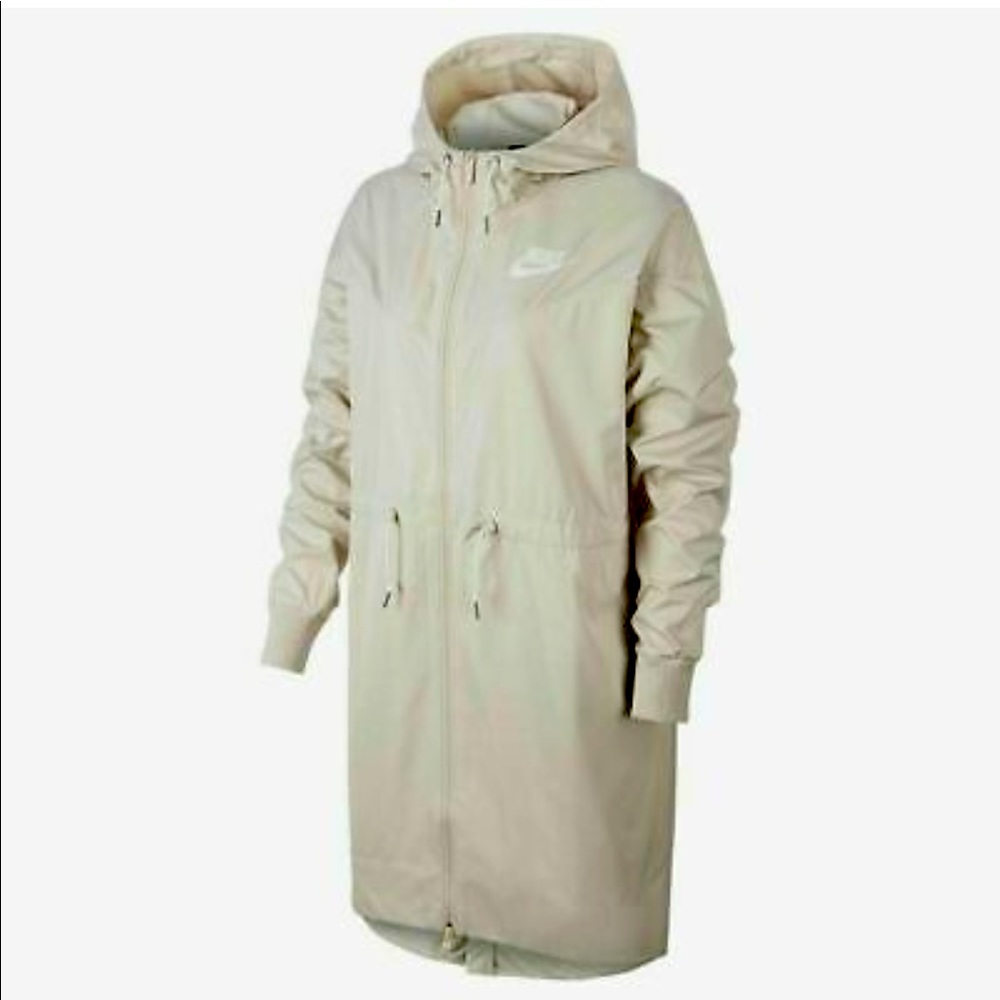 Nike Shield Windrunner Off-White. Size Small. Originally $140. NWOT.